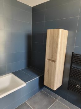Salle de bain Moderne en Carralge - Faience - Carreleur Guerande Julien Anezo (3)